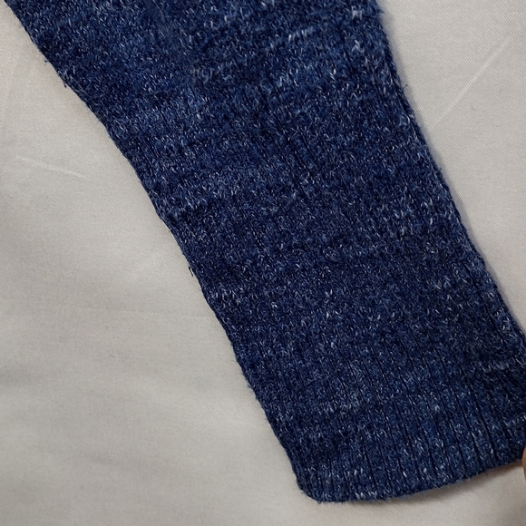 Vineyard Vines Stripped Sweater Women's XS Blue White Retro 90s Y2K Oversized - Picture 3 of 8